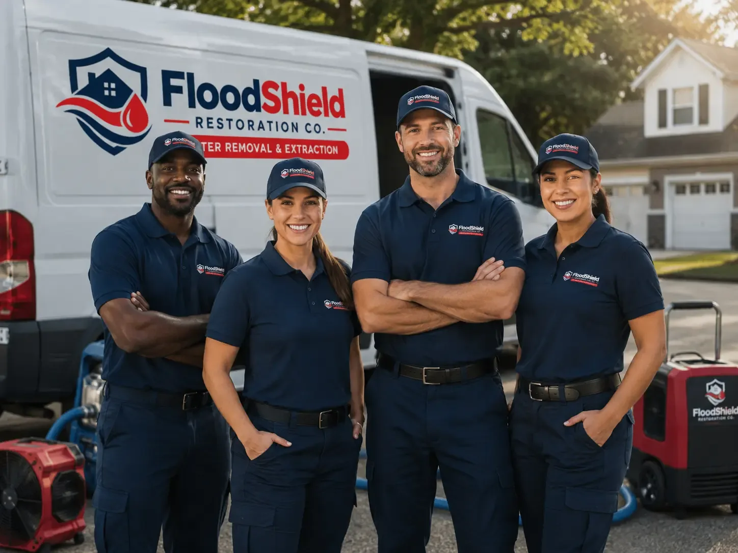 Flood Damage Restoration company in Paris Crossing, IN