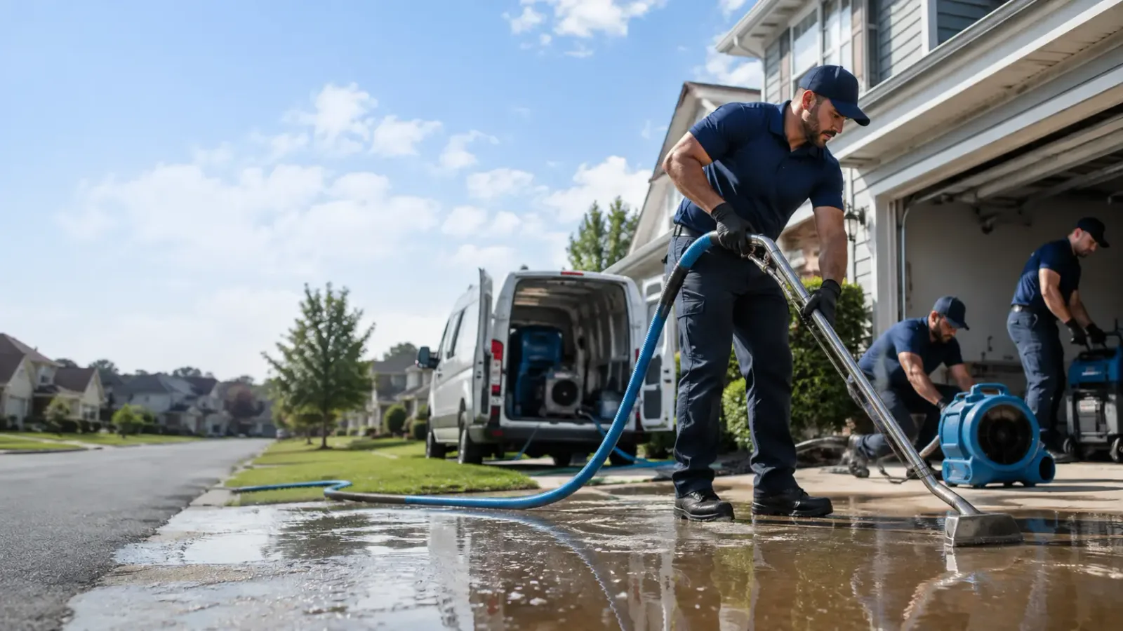 Flood Damage Restoration in Paris Crossing, IN